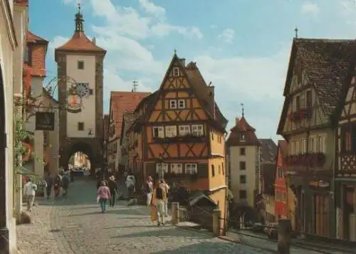 Rothenburg Tauber - Plönlein - 1992