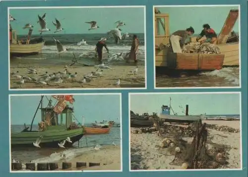 Usedom - Küstenfischerei - ca. 1985