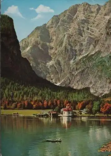 Königssee - mit St. Bartholomä - 1965