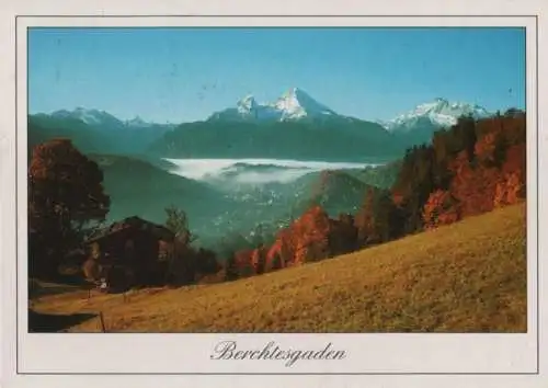 Berchtesgaden - mit Watzmann - 1993