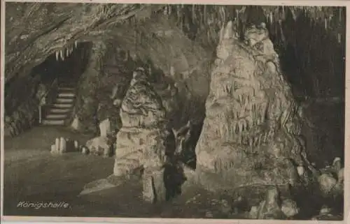 Dechenhöhle - Königshalle - 1928