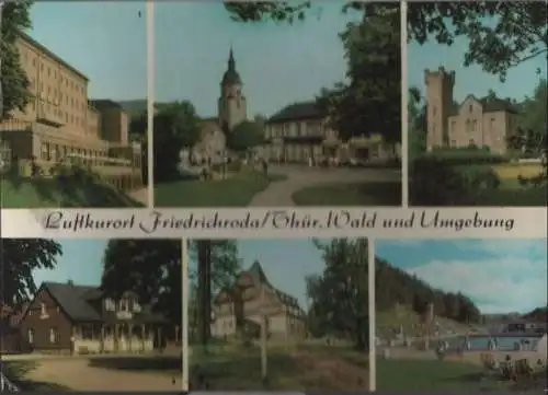 Friedrichroda - u.a. Schloß Reinhardsbrunn - 1968