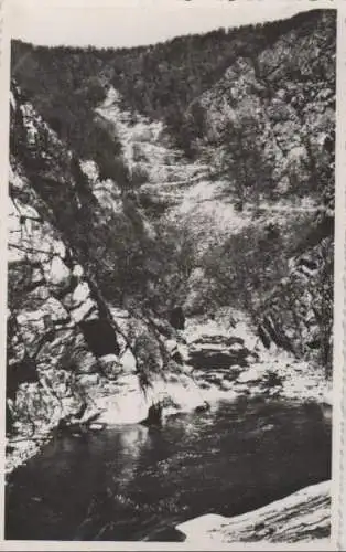 Bodetal - Blick auf die Schurre - 1965