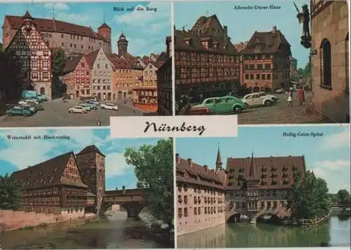 Nürnberg - u.a. Albrecht-Dürer-Haus - ca. 1975