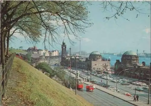 Hamburg - St.-Pauli-Landungsbrücken - 1967