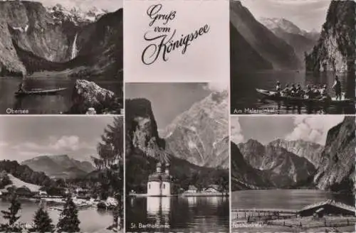 Königssee - u.a. Fischunkelalm - 1958