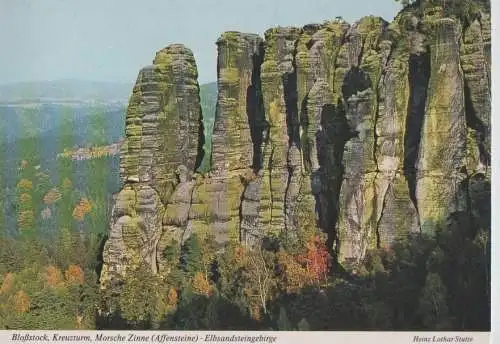 Elbsandsteingebirge - u.a. Morsche Zinne (Affensteine) - 1999