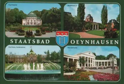 Bad Oeynhausen - u.a. Kurhaus, Spielcasino - 1992