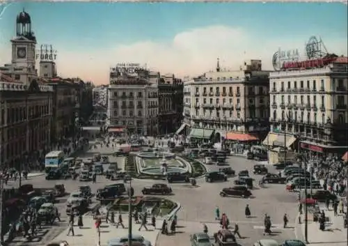 Spanien - Spanien - Madrid - La Puerta del Sol - 1958