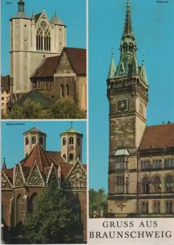 Braunschweig - u.a. Dom - 1972