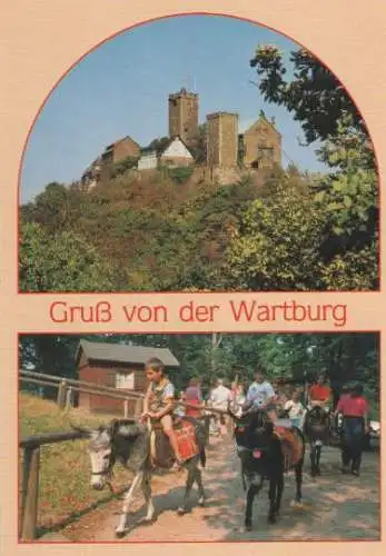 Eisenach Wartburg - Eselsritt - ca. 1985