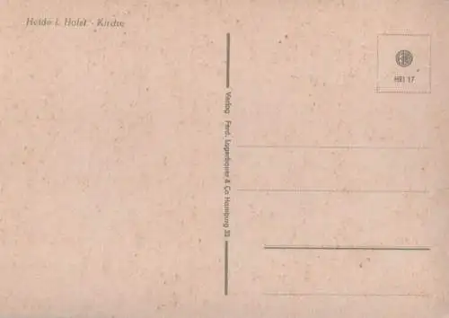 Heide / Holstein - Kirche