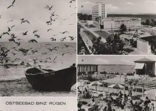 Binz - u.a. Konzertpavillon vor dem Kurhaus - ca. 1980