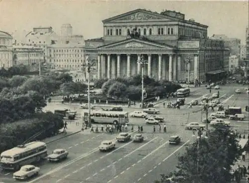 Russland - Moskau - Russland - Bolshoi Theater