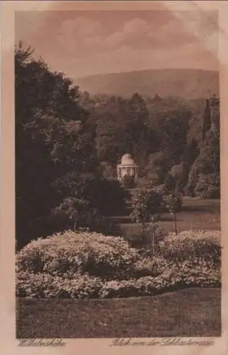 Kassel-Wilhelmshöhe - Blick von der Schlossterrasse - ca. 1935