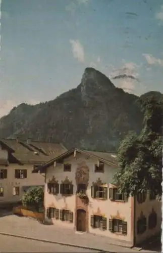 Oberammergau - Kölblhaus und Kofel - 1964