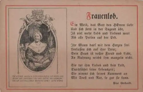 Frauenlob - Gedicht Gerhardt