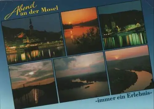 Mosel - am Abend - 1999