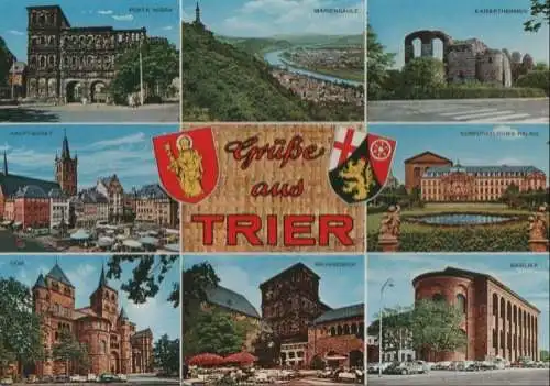 Trier - u.a. Kaiserthermen - ca. 1975