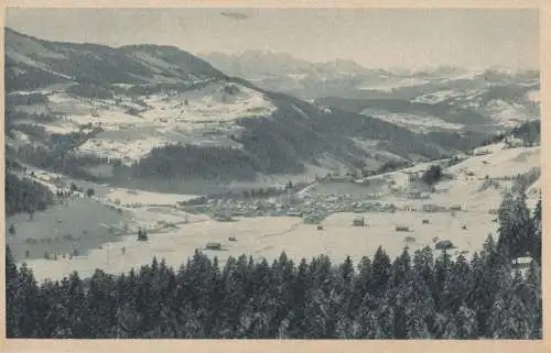 Oberstaufen - Blick von der Jugend aus