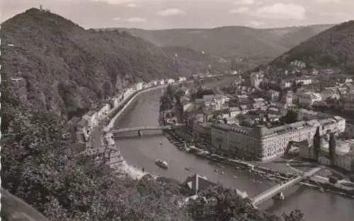 Bad Ems - Lahnblick u. Konkardiaturm - ca. 1955