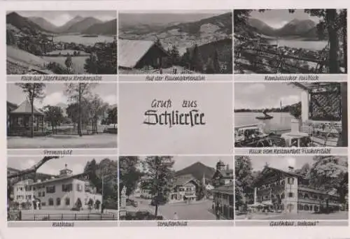 Gruß aus Schliersee - 1952