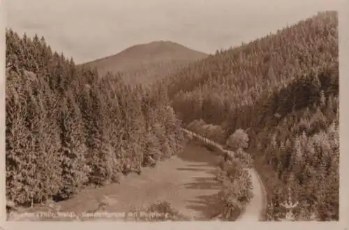 Oberhof - Kanzlersgrund mit Ruppberg - 1957