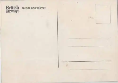 British Airways Super one-eleven