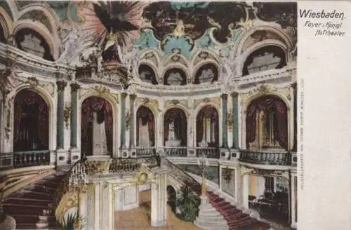 Wiesbaden - Hoftheater, Foyer