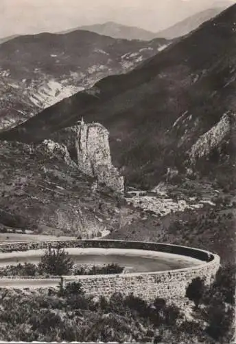 Frankreich - Frankreich - Castellane - Le Roc et la descente - 1960