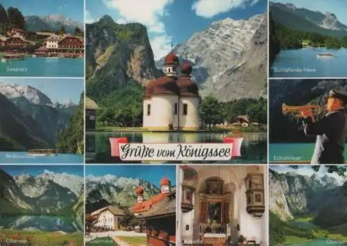 Königssee - u.a. Echobläser - ca. 1980