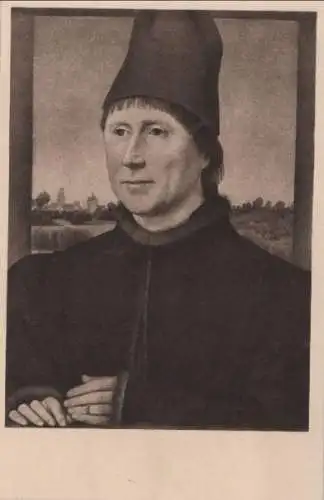 Hans Memling - Männl. Bildnis - ca. 1940