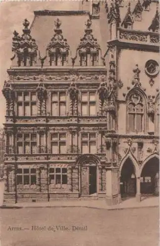 Frankreich - Frankreich - Arras - Hotel de Ville - Detail - ca. 1935