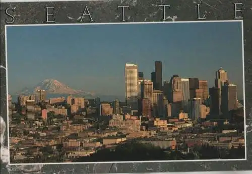 USA - USA - Seattle - with Mount Rainier - ca. 1990