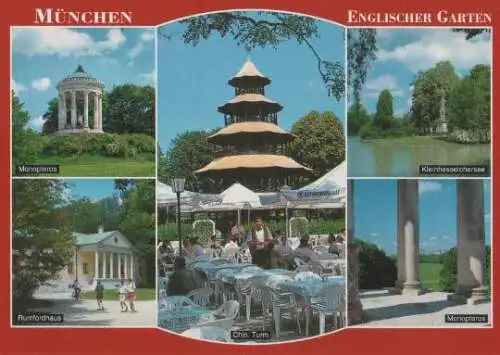 Englischer Garten München u.a. Monopteros - 1998