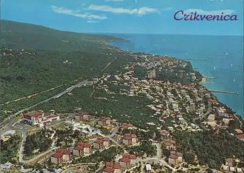 Kroatien - Crikvenica - Kroatien - aus der Luft