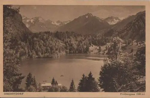 Oberstdorf - Freibergsee - ca. 1950