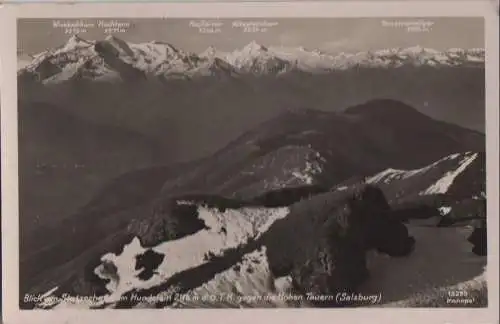 Österreich - Österreich - Hundstein - Blick gegen die Hohen Tauern - ca. 1950