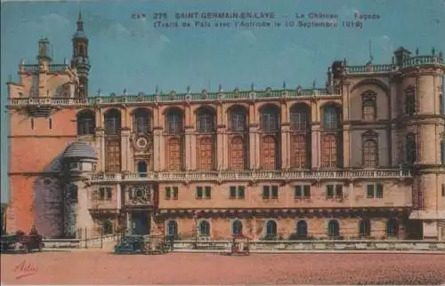 Frankreich - Frankreich - Saint-Germain-en-Laye - Le Chateua - Facade - ca. 1925