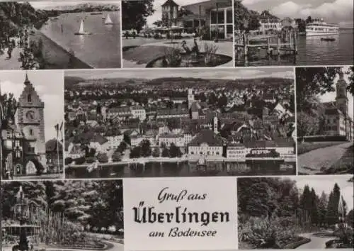 Überlingen - 8 Teilbilder - 1972