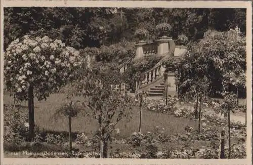 Mainau - Rosengarten - 1952