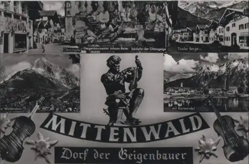 mittenwald - Dorf der Geigenbauer - ca. 1955