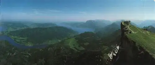 Österreich - Salzkammergut - Österreich - Klappkarte mit Schafberg