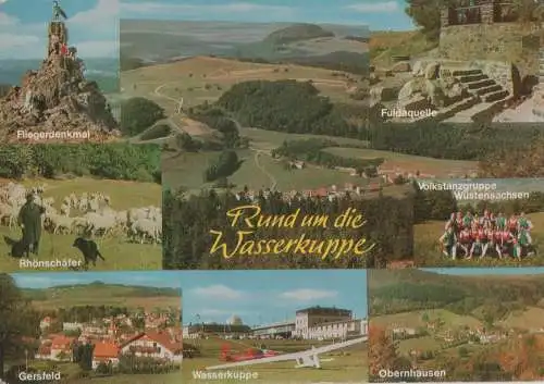 Wasserkuppe - u.a. Rhönschäfer - ca. 1980