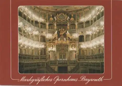 Bayreuth - Markgräfliches Opernhaus - ca. 1985