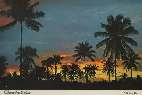 USA - USA - Pazifikküste - Sonnenuntergang - ca. 1980