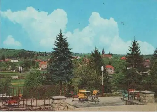 Friedrichsbrunn - Blick von der Terrasse des Sanatoriums - 1981