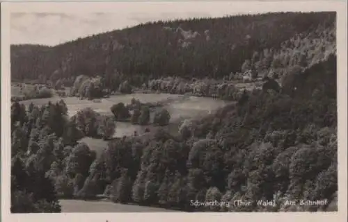 Schwarzburg - Am Bahnhof - 1954