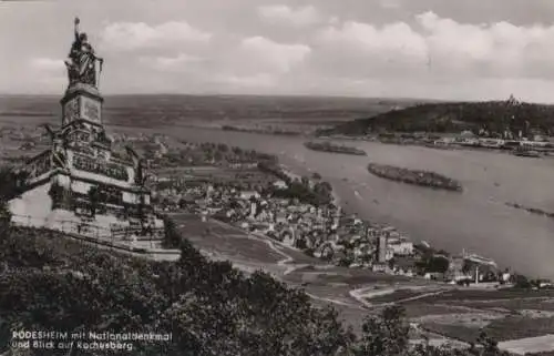 Rüdesheim - mit Nationaldenkmal - 1960