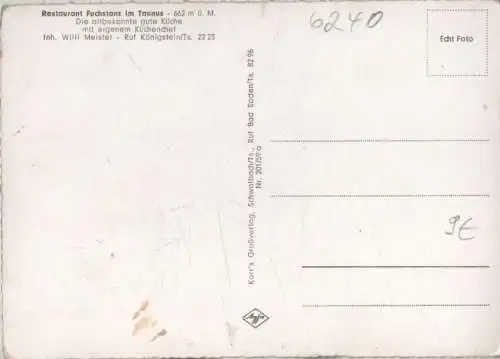 Taunus - Fuchstanz im Hochtaunus